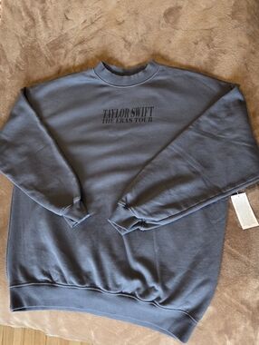 NWT Taylor Swift Tour Blue Crewneck Sweatshirt - The Eras Tour